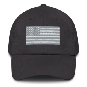 US Gray Flag Cap
