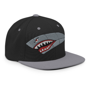 Shark Mouth Snapback Hat
