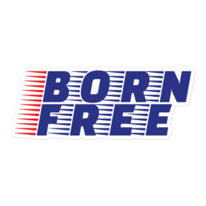 Born Free sticker