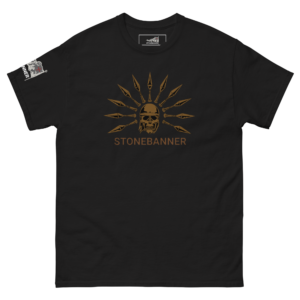 STONEBANNER Skull Tee - Black