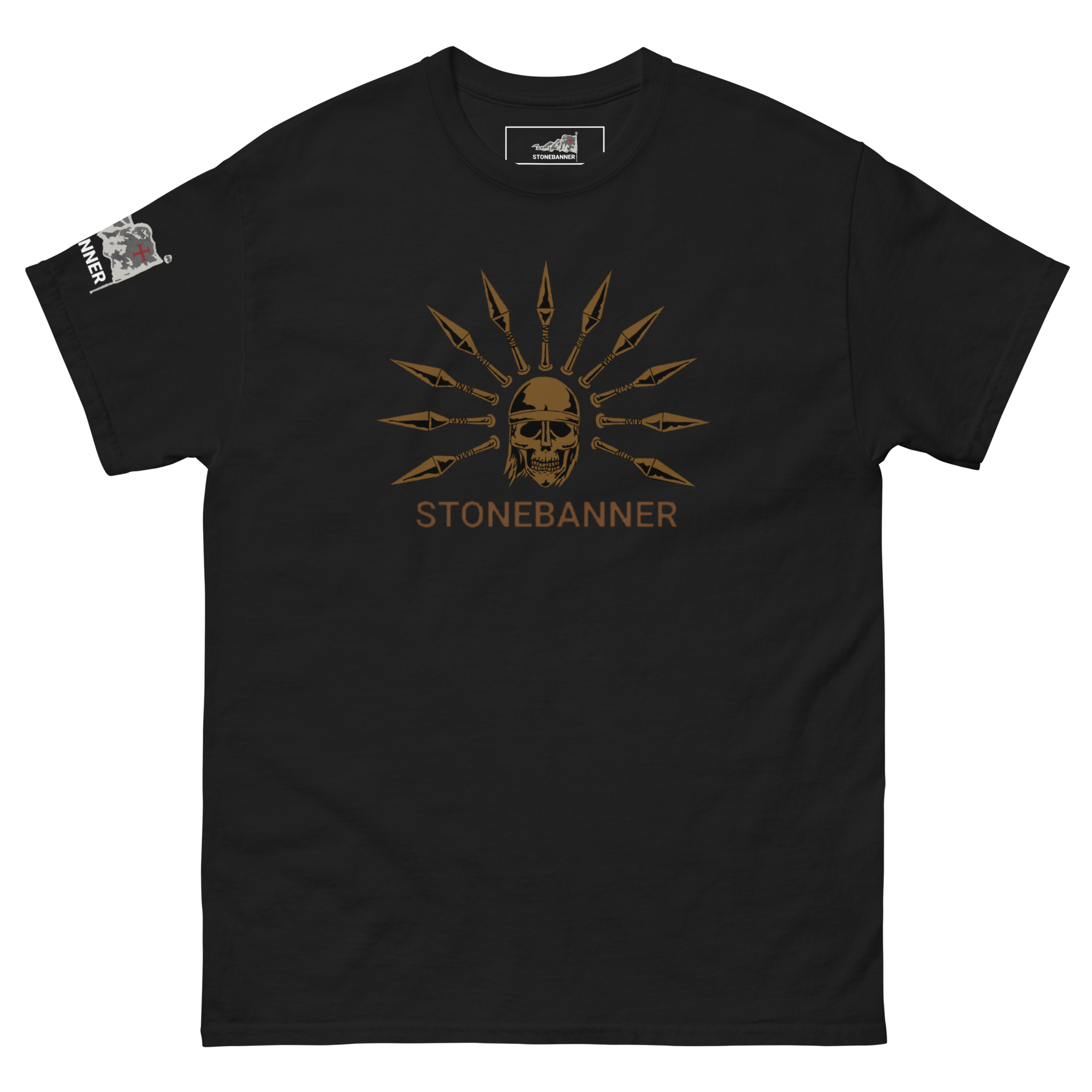 STONEBANNER Skull Tee - Black
