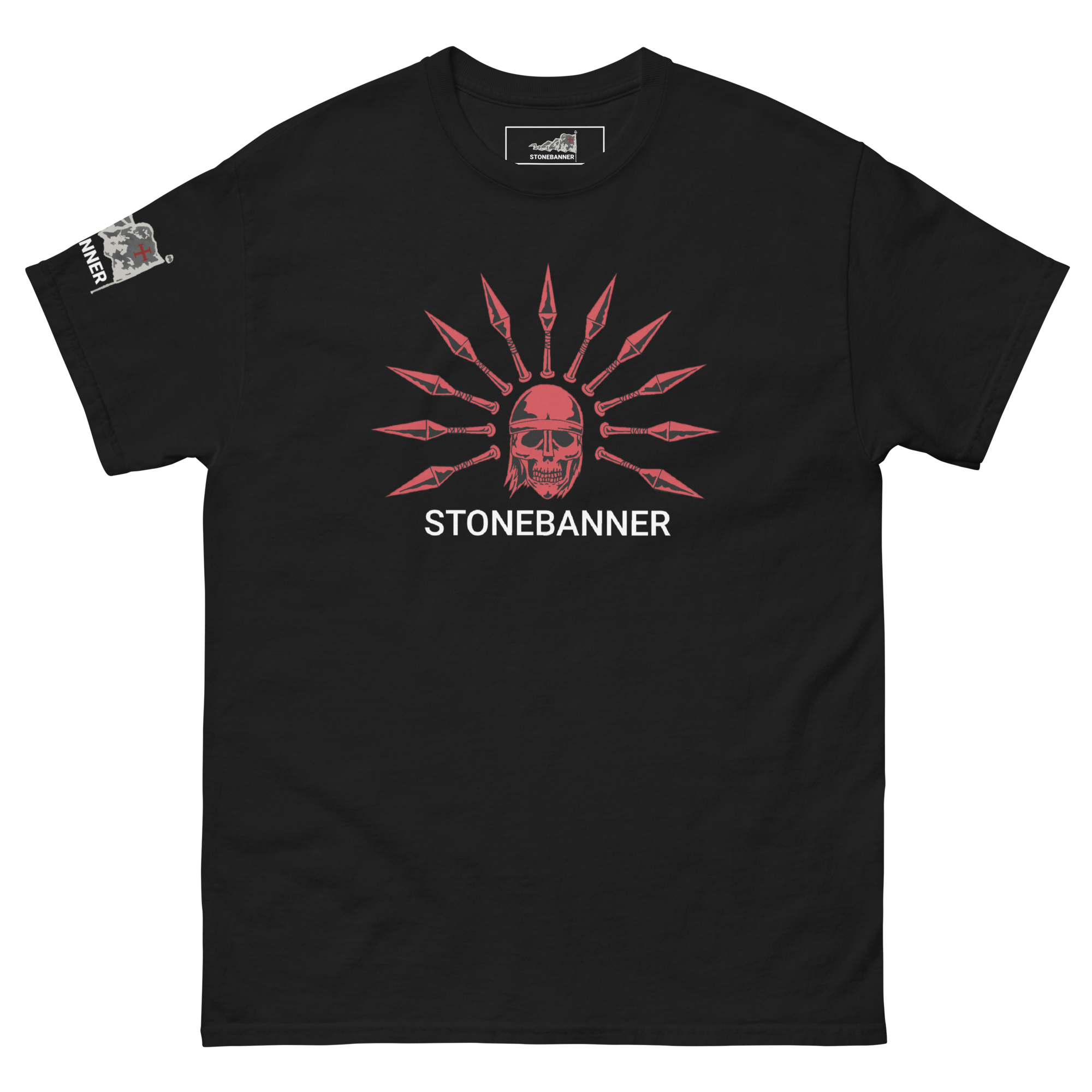 STONEBANNER Skull Tee II - Black