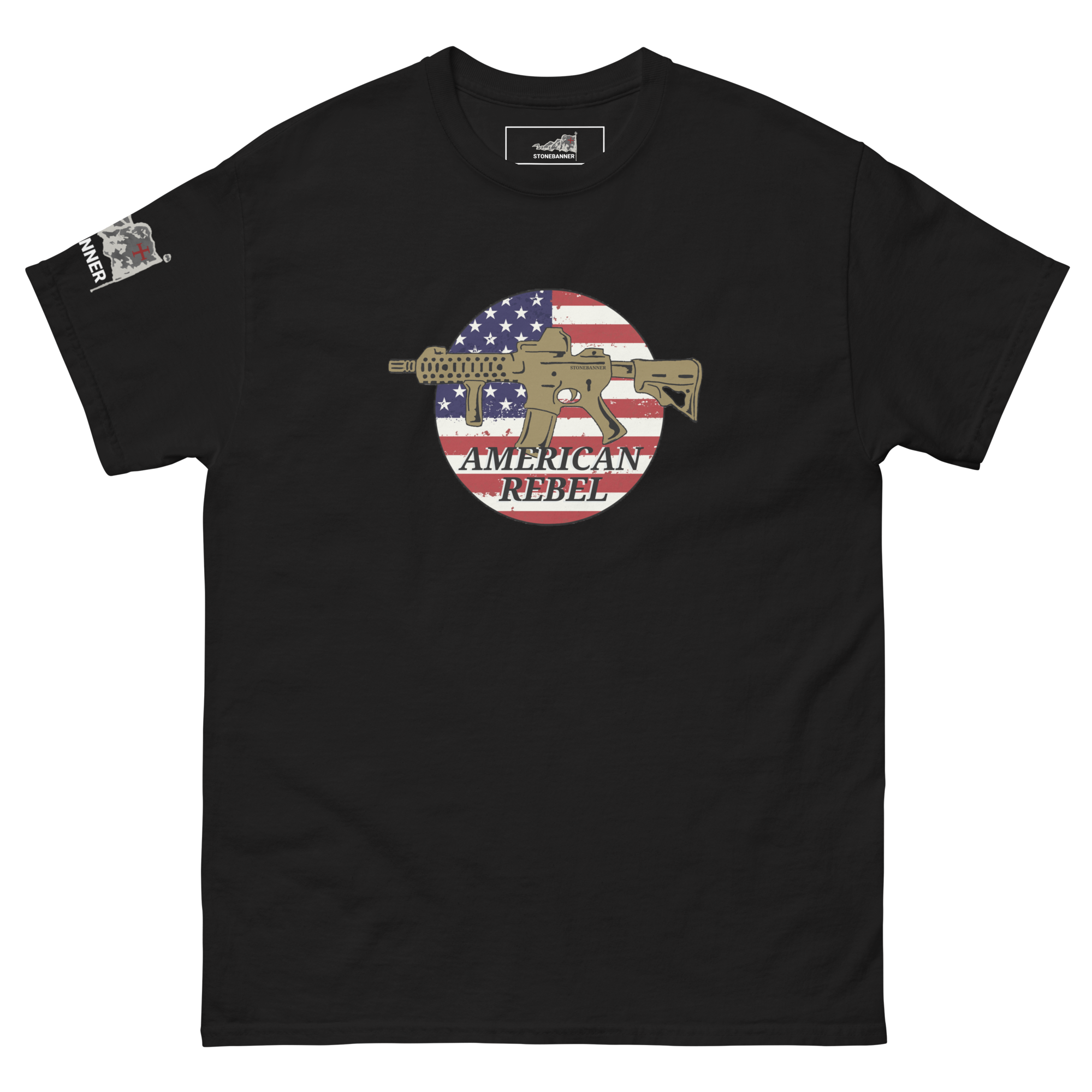 American Rebel Tee - Black