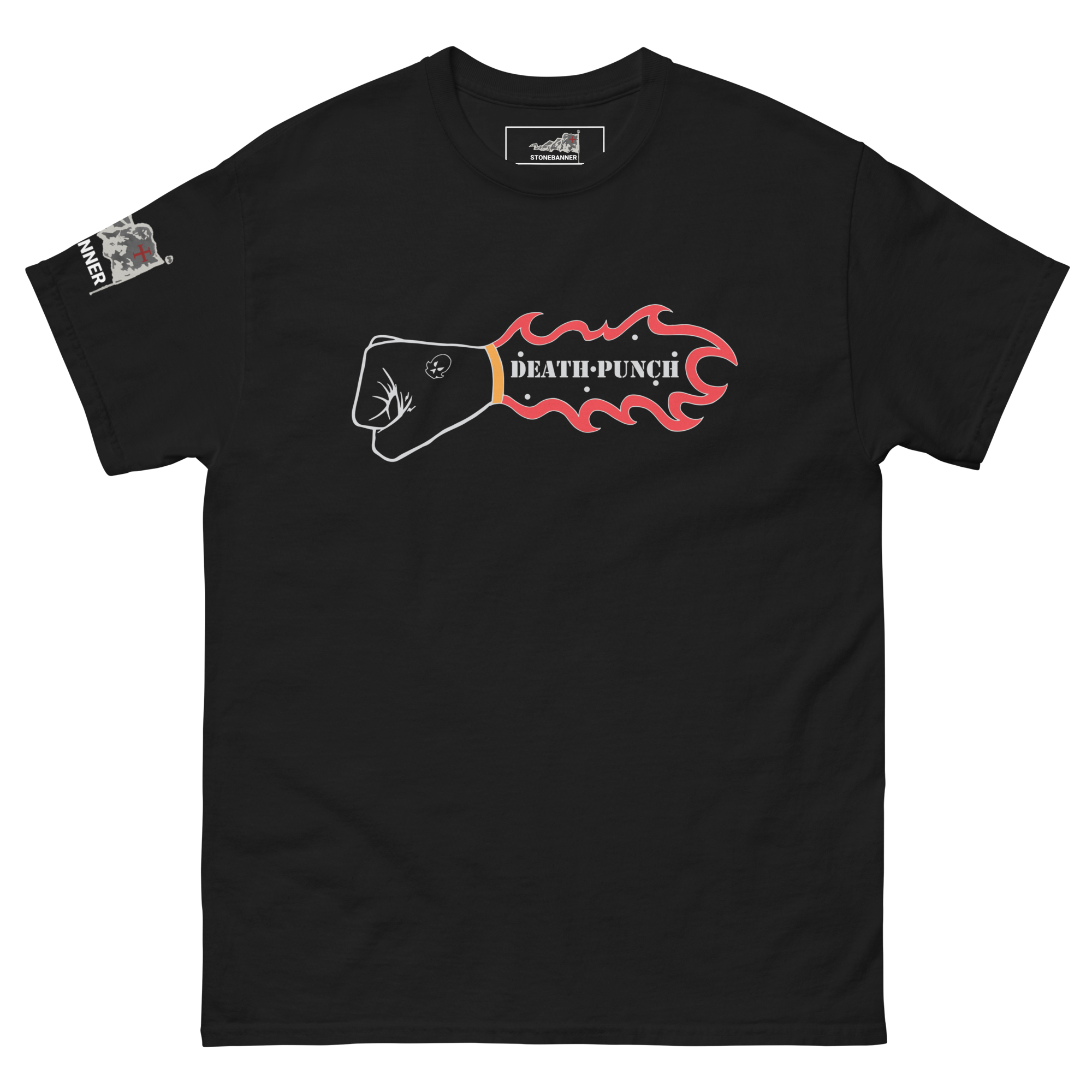 Death Punch T-shirt -  Black