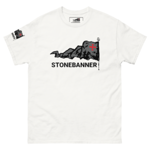 STONEBANNER Classic tee - White