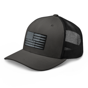 American Bullets Flag Cap - Charcoal