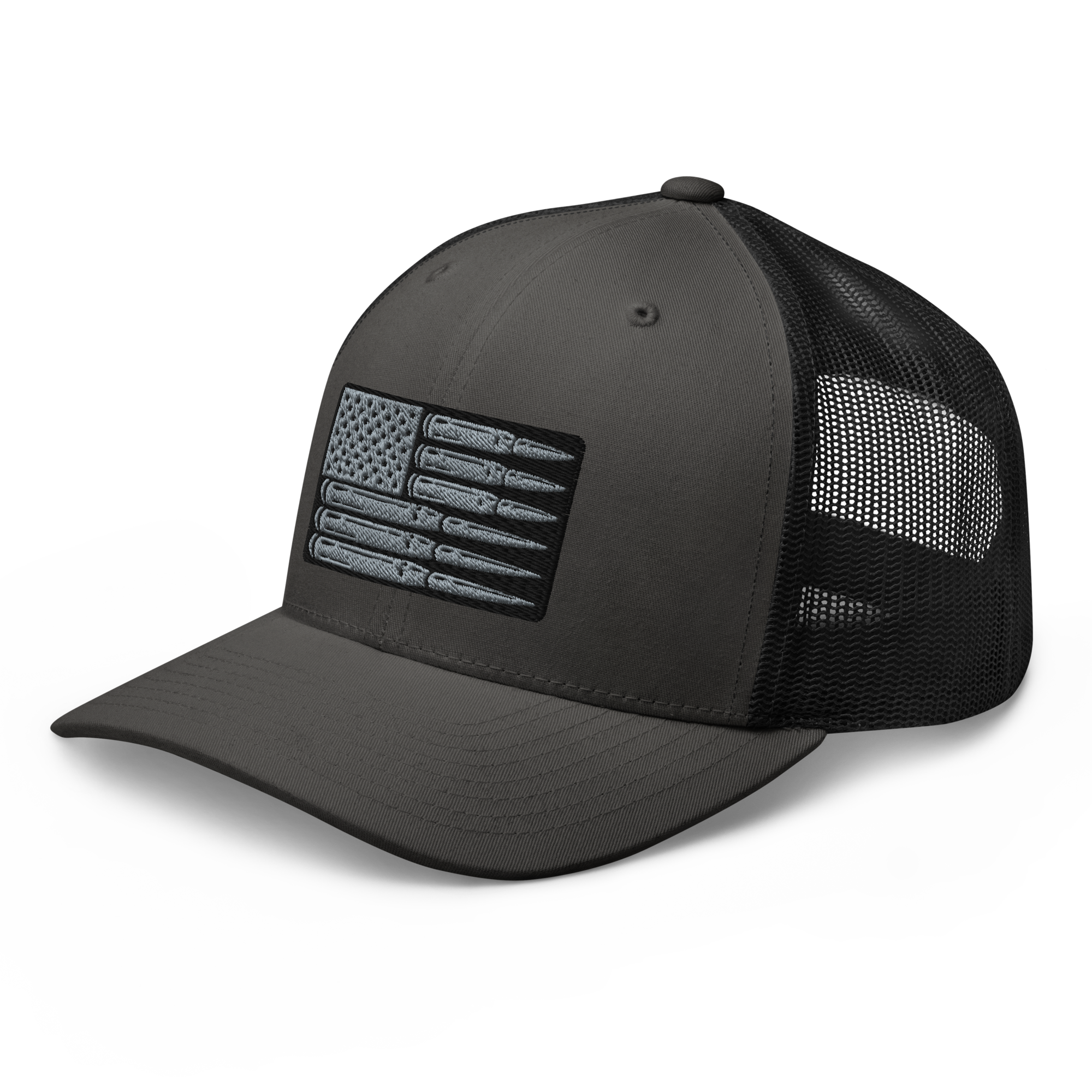 American Bullets Flag Cap - Charcoal