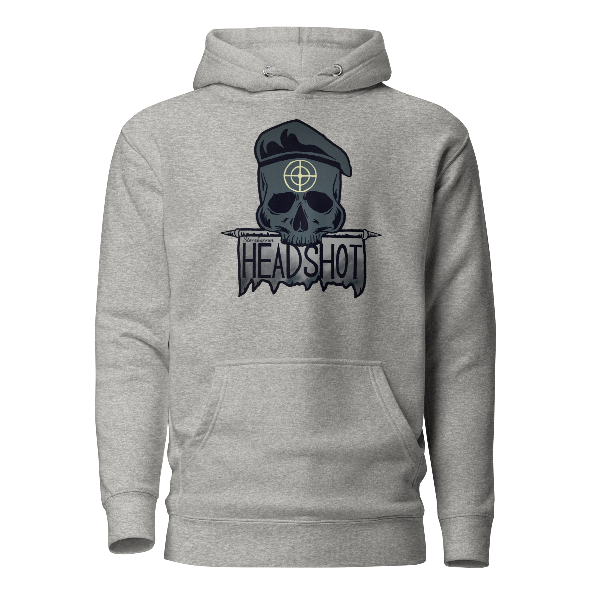 Headshot Hoodie - Gray
