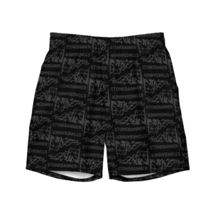 SB Men's swim trunks Black & Gray