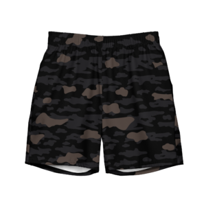Black Camo Men's swim trunks
