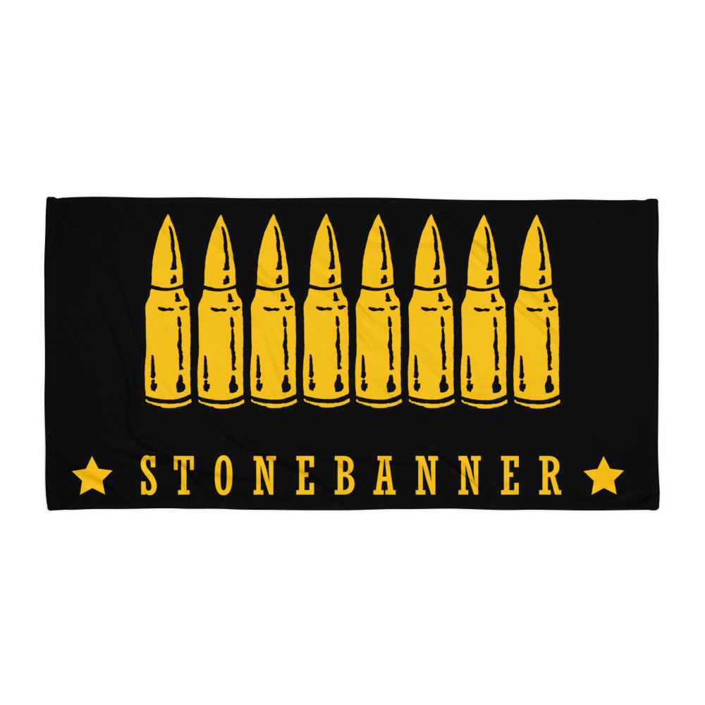 Bullets Beach Towel
