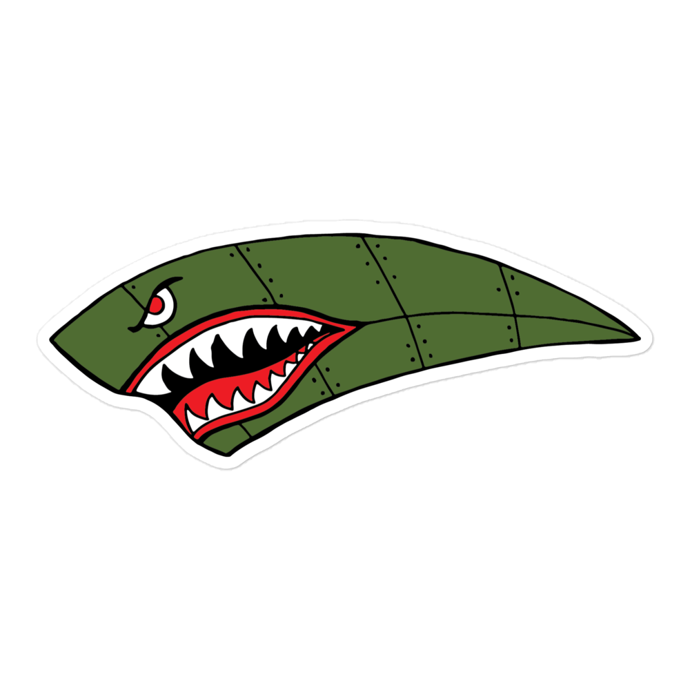 Shark Mouth Sticker