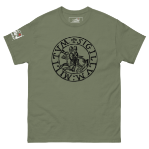 Templar Seal Tee - Military Green