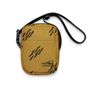 Stripe Camo Utility crossbody bag