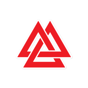 Valknut sticker