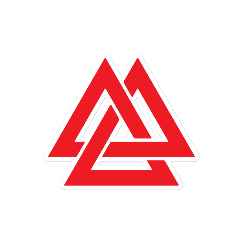 Valknut sticker