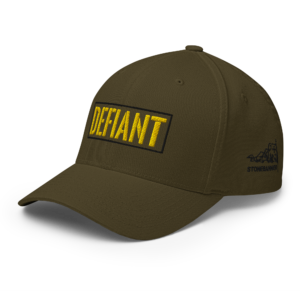 Defiant Premium Flexfit Cap - Olive