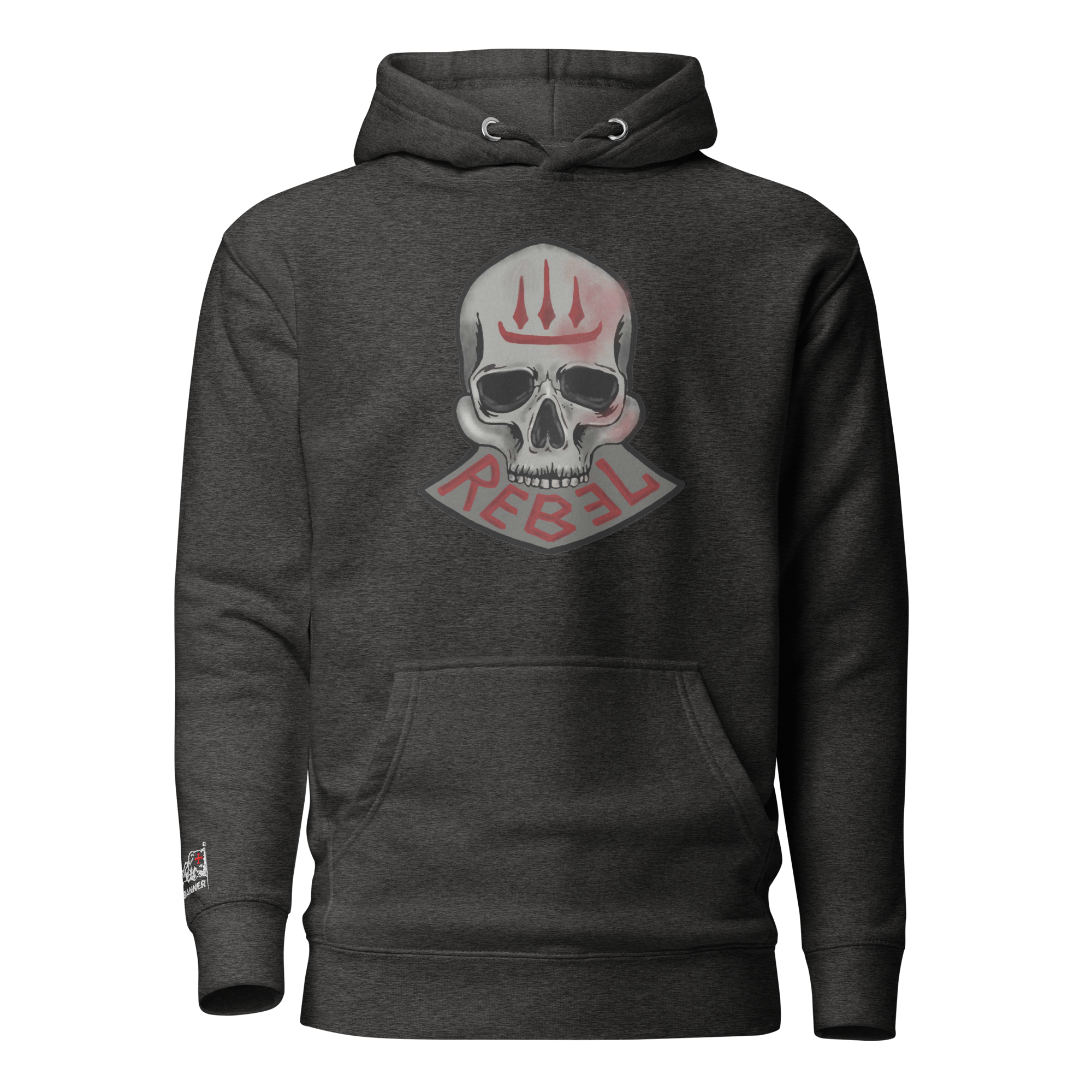 Rebel Hoodie - Charcoal