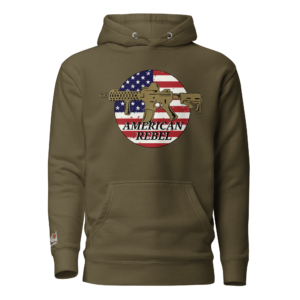American Rebel Hoodie - Military Green
