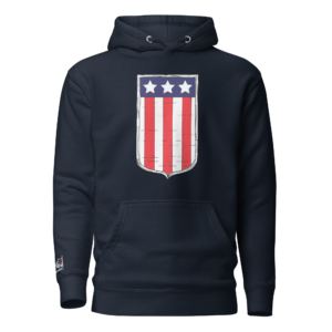 American Shield Hoodie - Navy