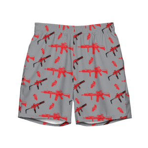 Red Ops Swim Trunks