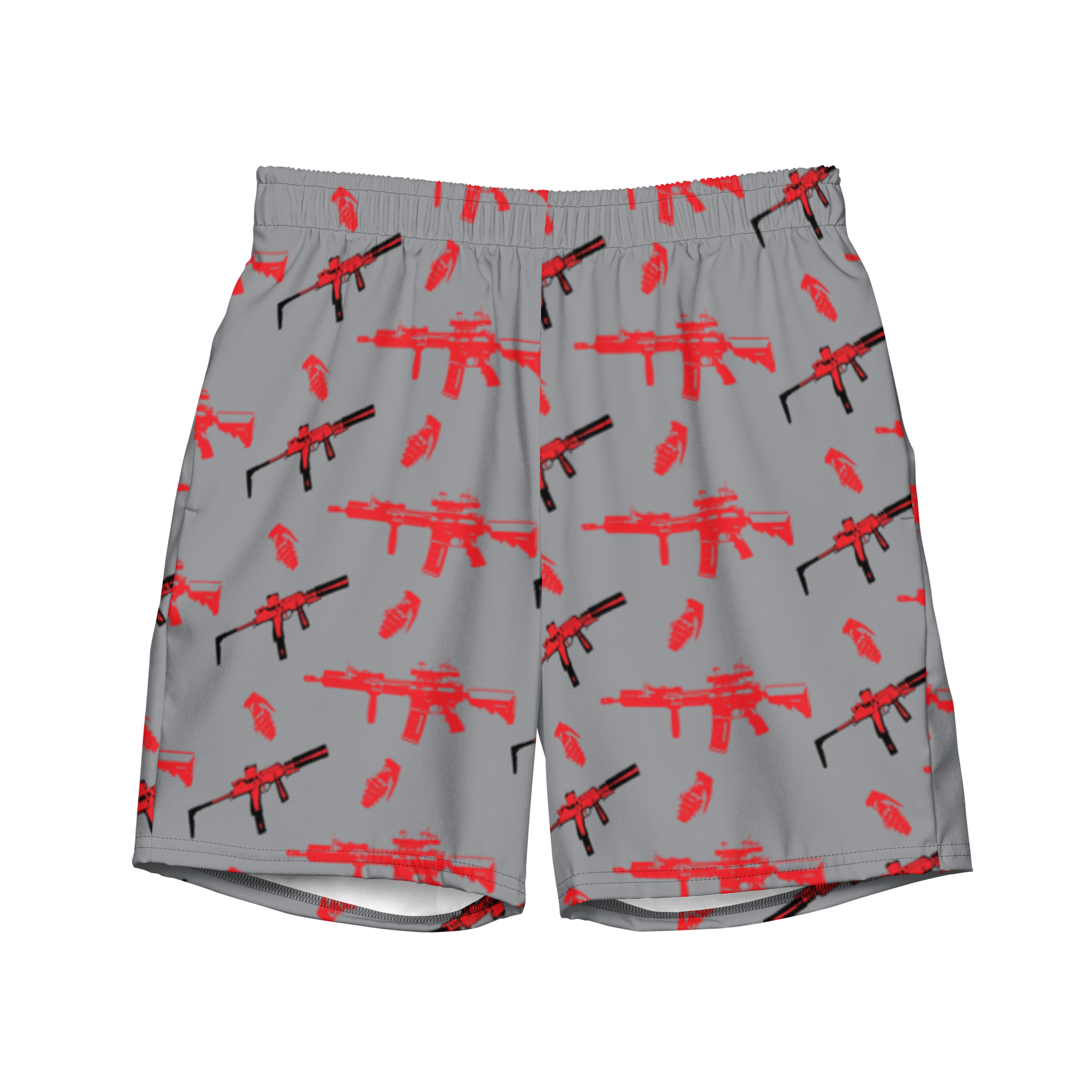 Red Ops Swim Trunks