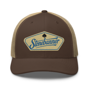 STONEBANNER Trucker Cap - Brown