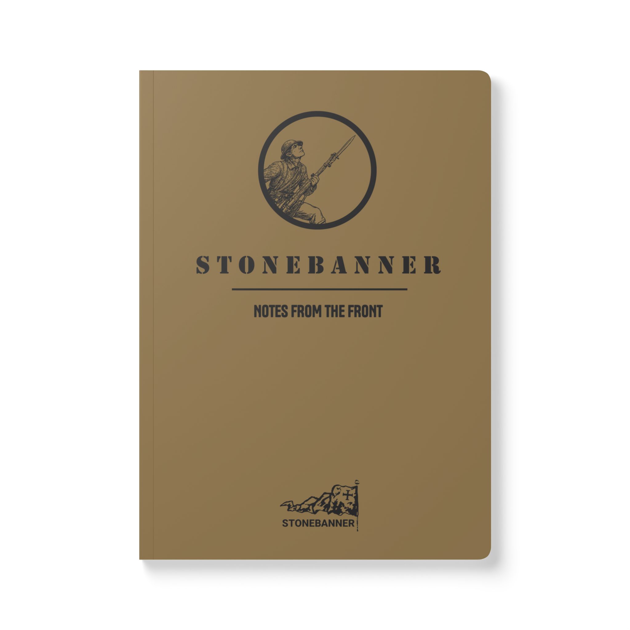 Notes From the Front, Vintage-Inspired Softcover Journal