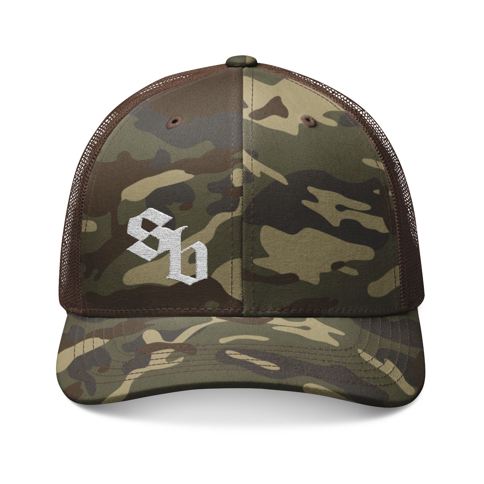 SB Camo Trucker Hat