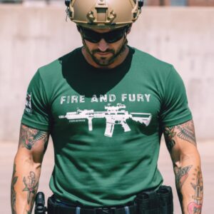Fire and Fury AR-15 Tee