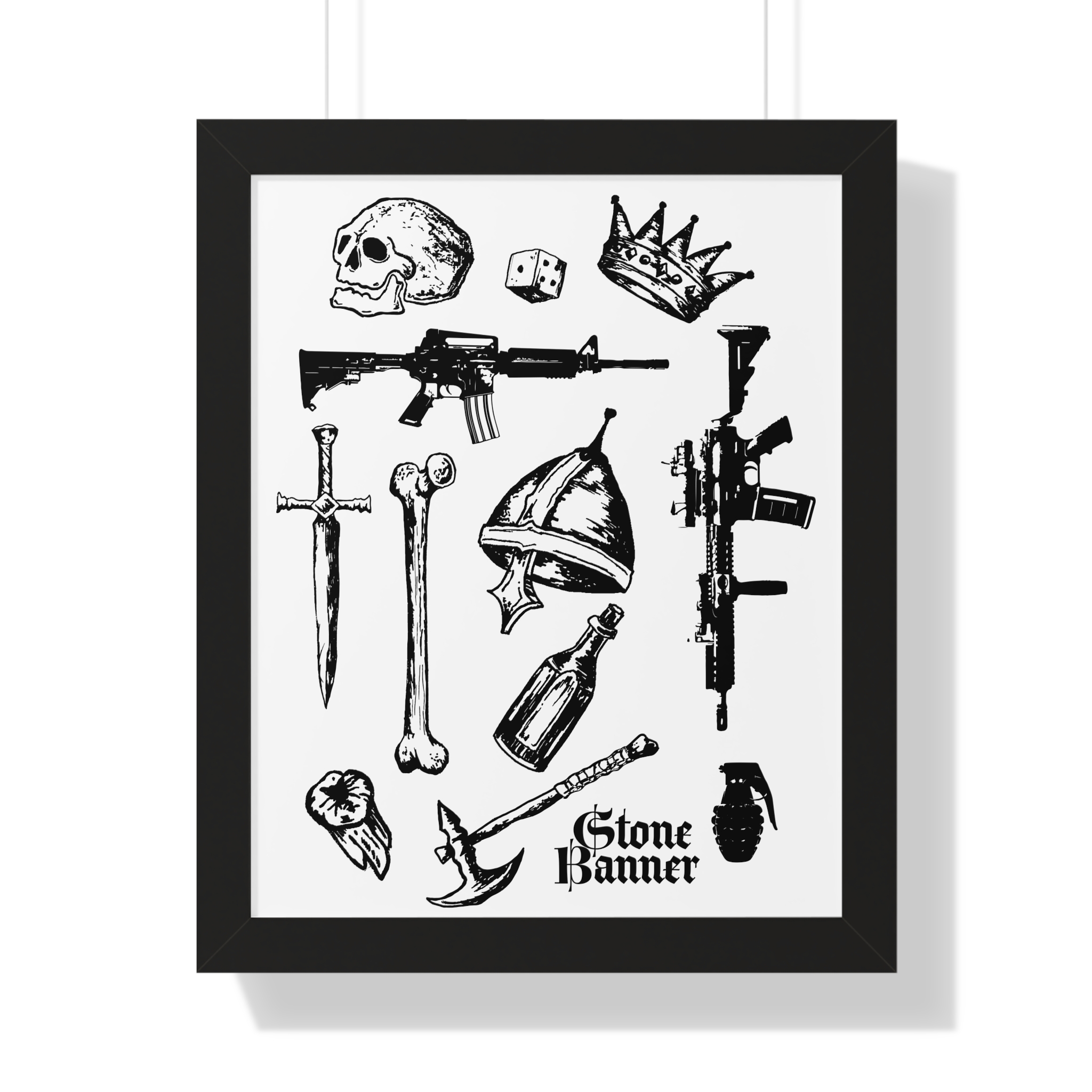 Deadman’s Carry Framed Poster