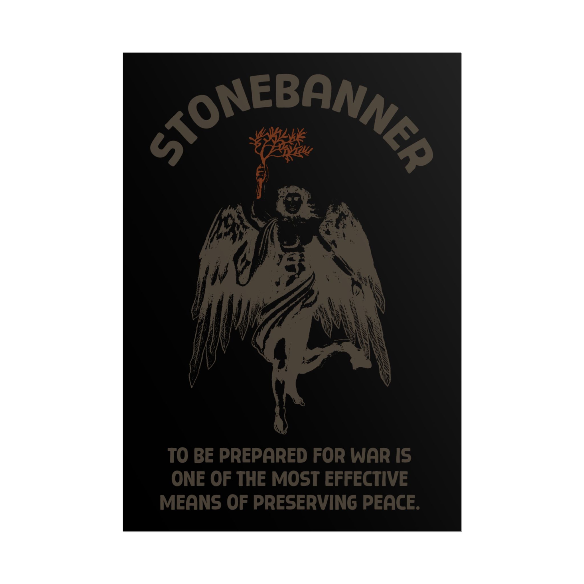 Stonebanner War & Peace Vintage Poster