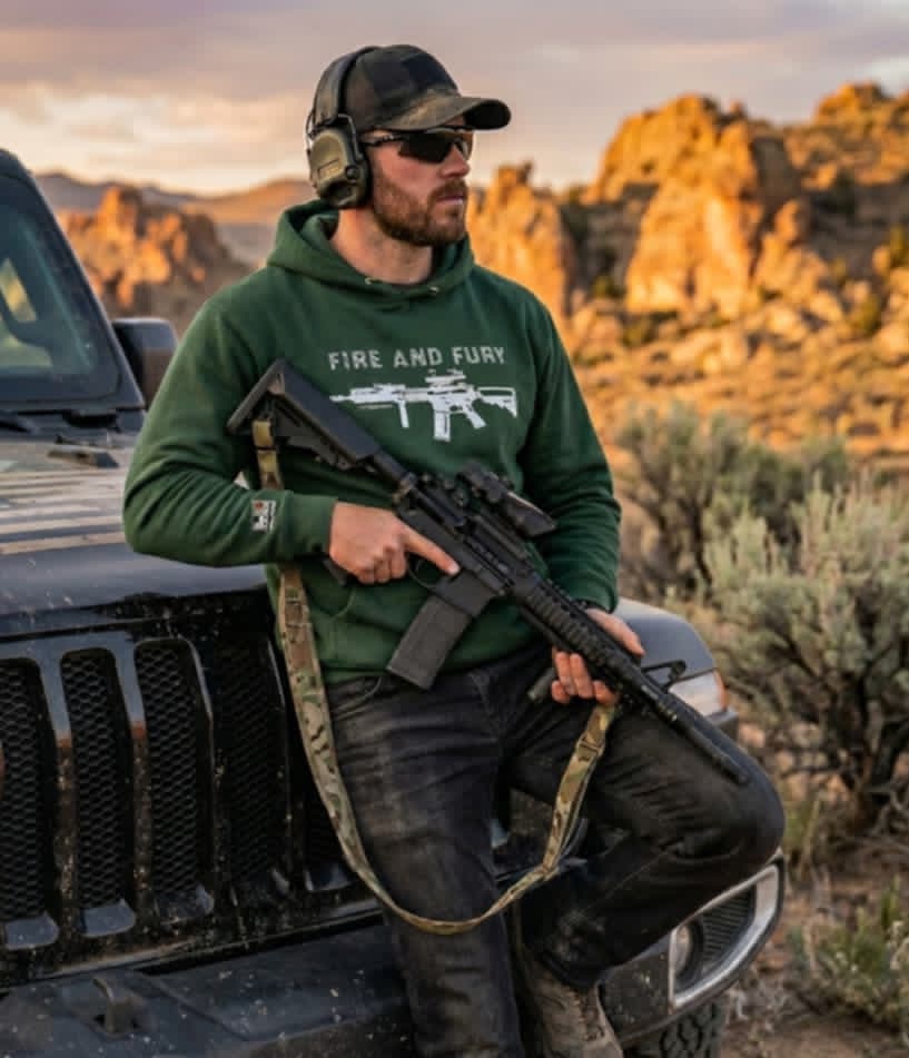 Fire & Fury Premium Hoodie