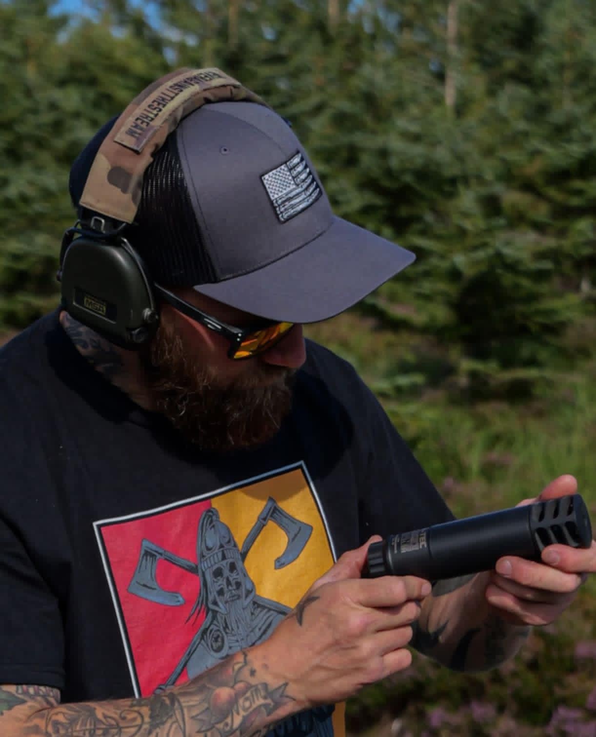Ammo Stripes Mesh Cap