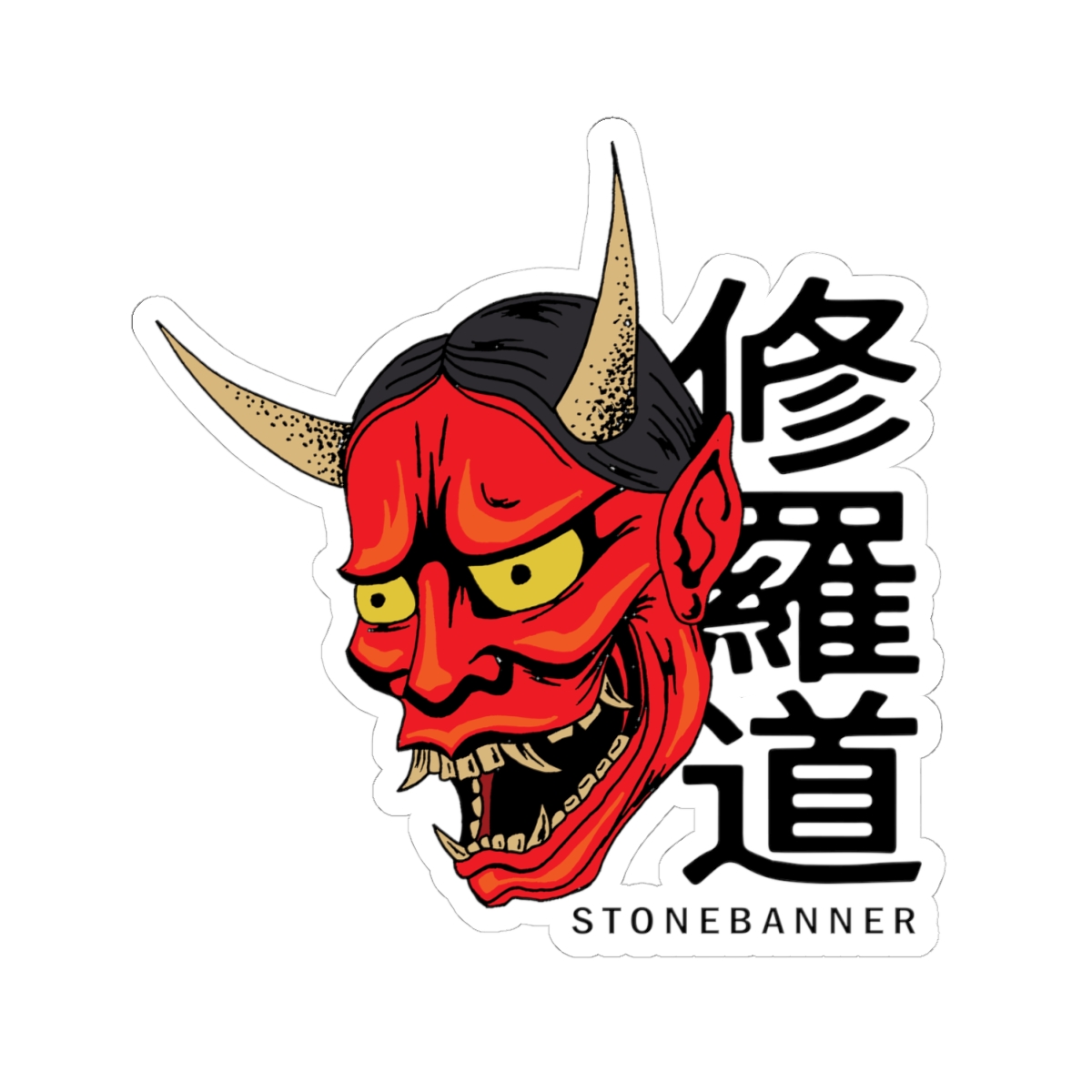 Oni Sticker