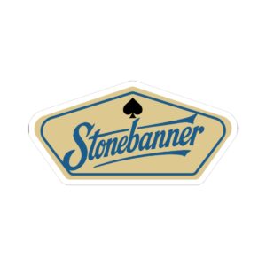 Stonebanner Retro Logo Sticker