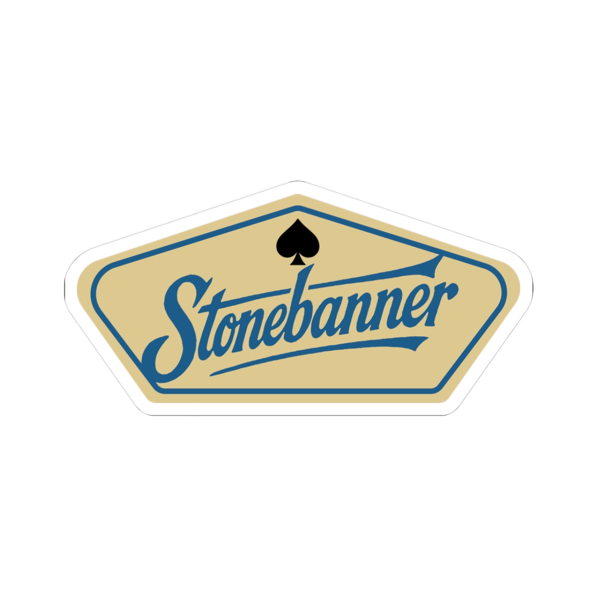Stonebanner Retro Logo Sticker