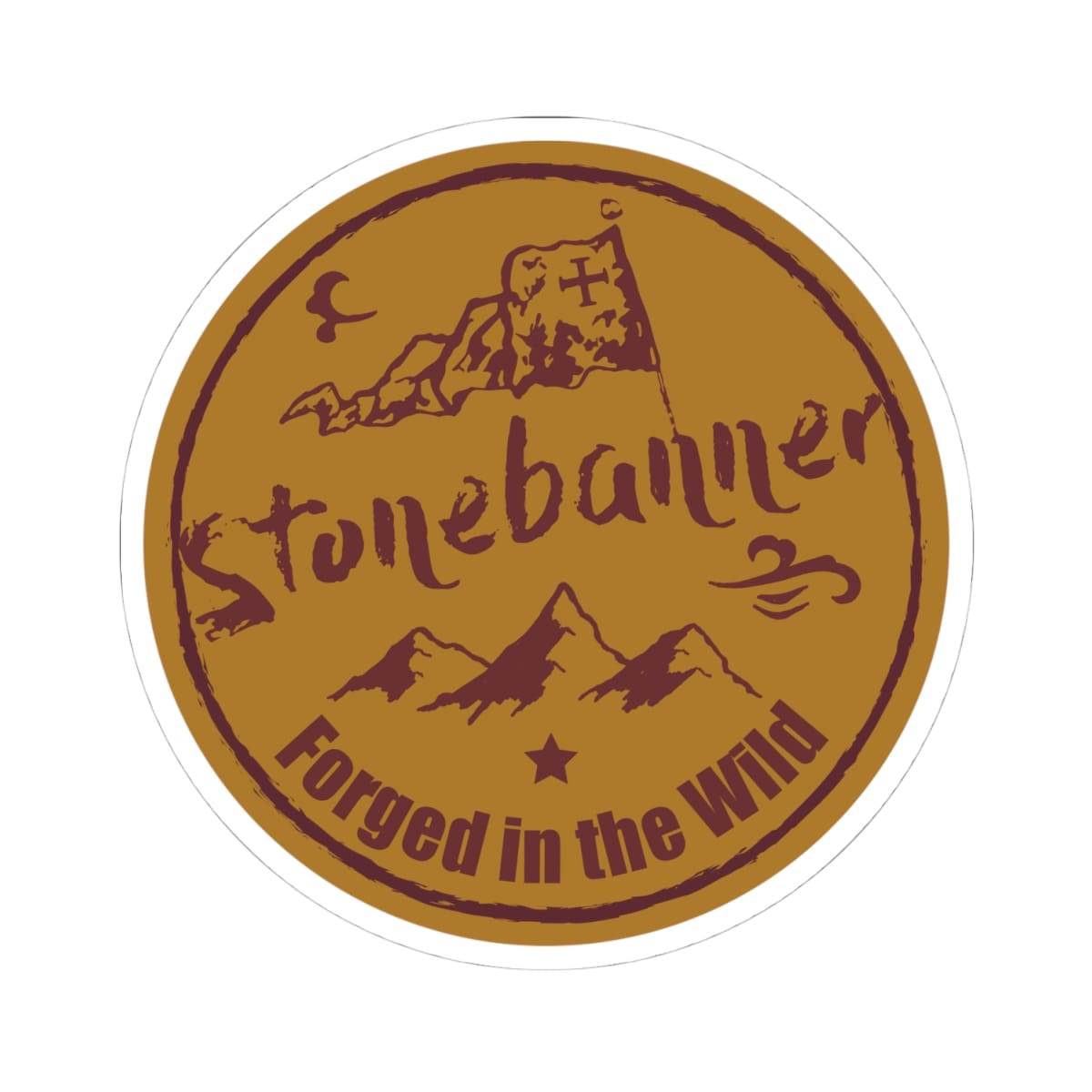 Forged in the Wild Sticker